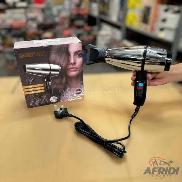 Geepas Hair Dryer || Original Product + 2-Year Local Warranty