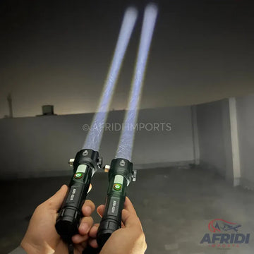 Lot Imported 5-in-1 Rechargeable Flashlight & PowerBank - 1KM Range